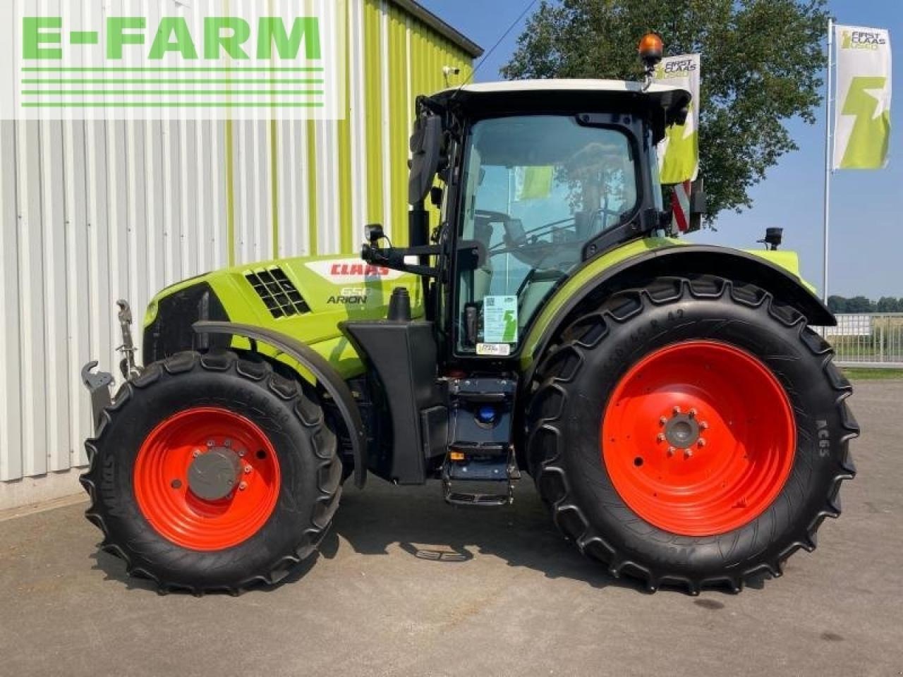 CLAAS arion 650 cebis CEBIS - Tractor: foto 5 CLAAS arion 650 cebis CEBIS - Tractor: foto 5