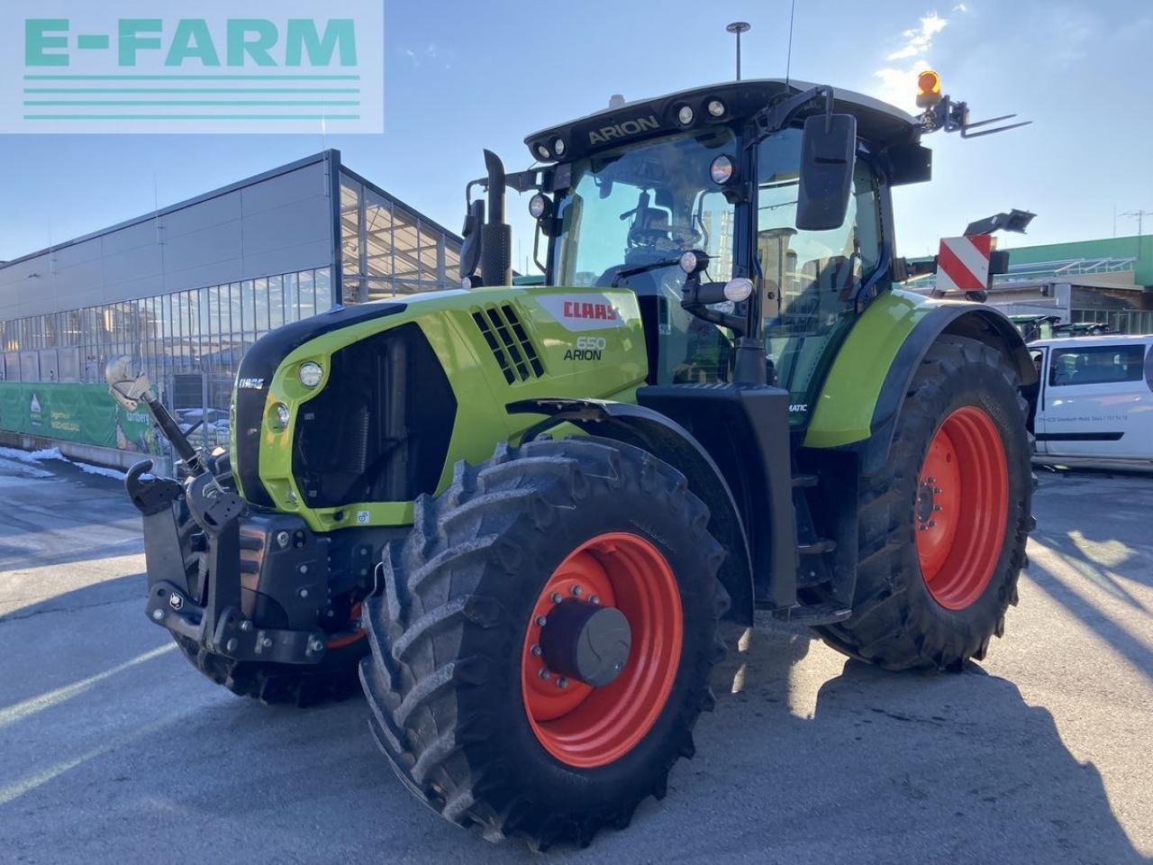 CLAAS arion 650 cmatic cebis CMATIC CEBIS - Tractor: foto 1 CLAAS arion 650 cmatic cebis CMATIC CEBIS - Tractor: foto 1