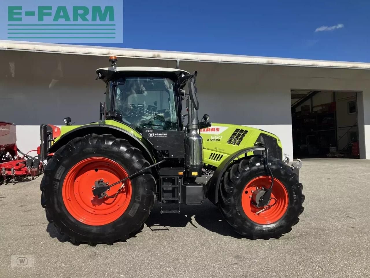 Tractor CLAAS arion 660 cmatic cebis CMATIC CEBIS: foto 6