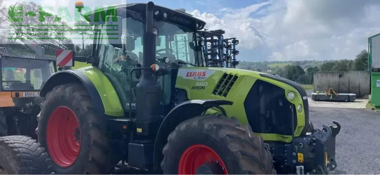 CLAAS arion 660 cmatic cis+ CMATIC CIS+ - Tractor: foto 1 CLAAS arion 660 cmatic cis+ CMATIC CIS+ - Tractor: foto 1