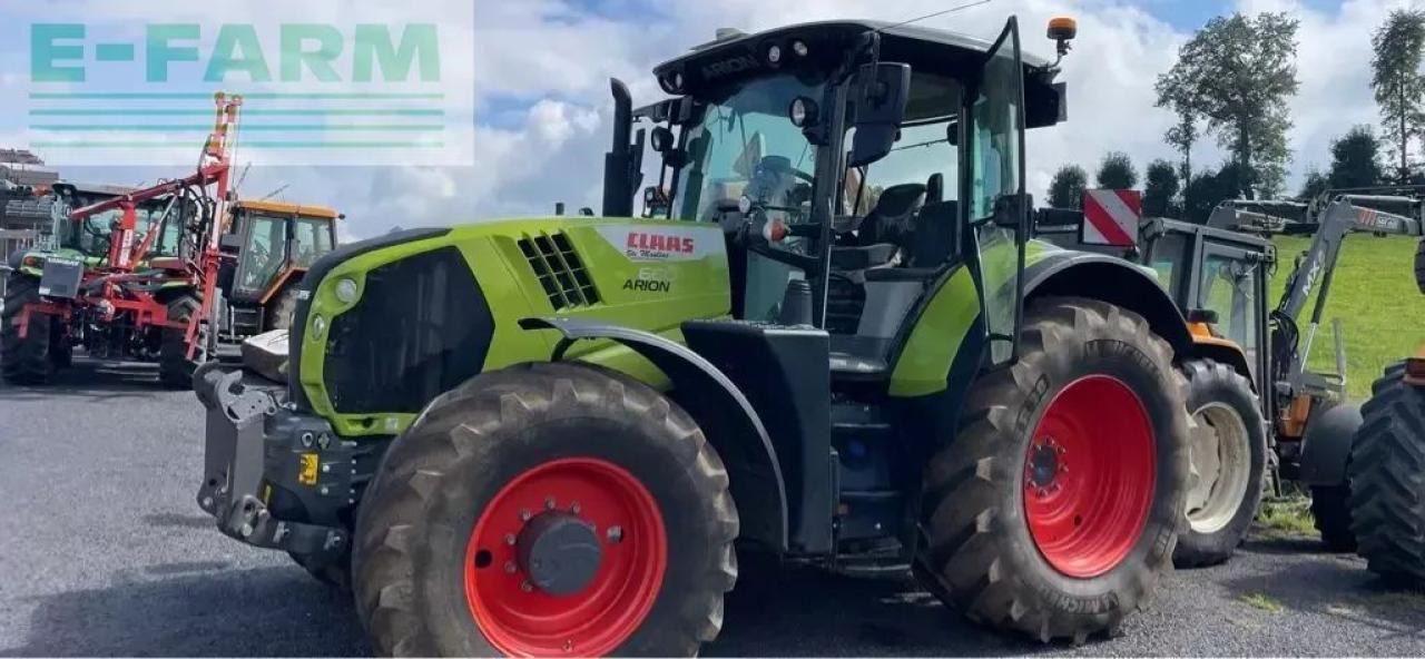 CLAAS arion 660 cmatic cis+ CMATIC CIS+ - Tractor: foto 2 CLAAS arion 660 cmatic cis+ CMATIC CIS+ - Tractor: foto 2
