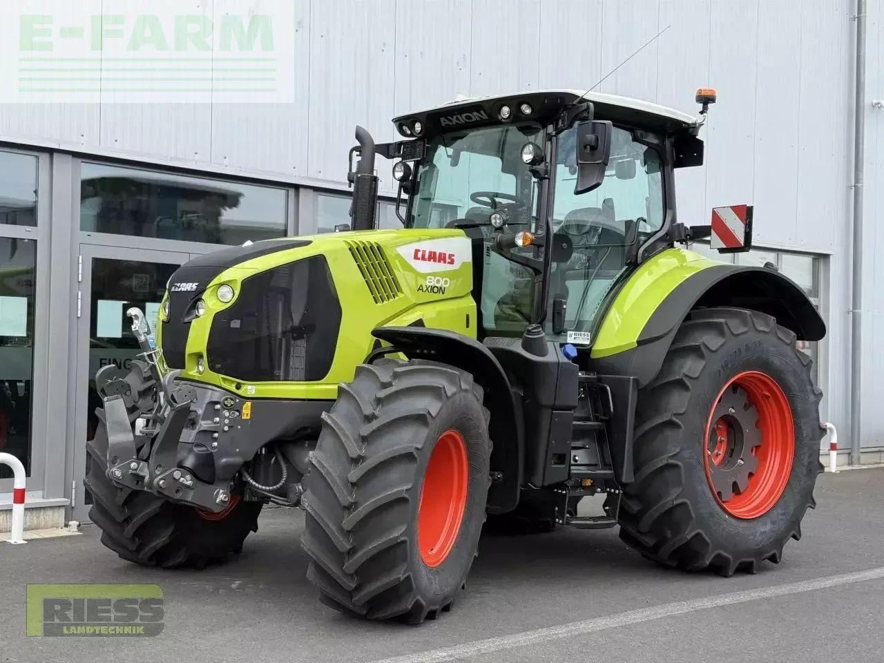 CLAAS axion 800 cis+ hexashift HEXASHIFT CIS+ - Tractor: foto 1 CLAAS axion 800 cis+ hexashift HEXASHIFT CIS+ - Tractor: foto 1