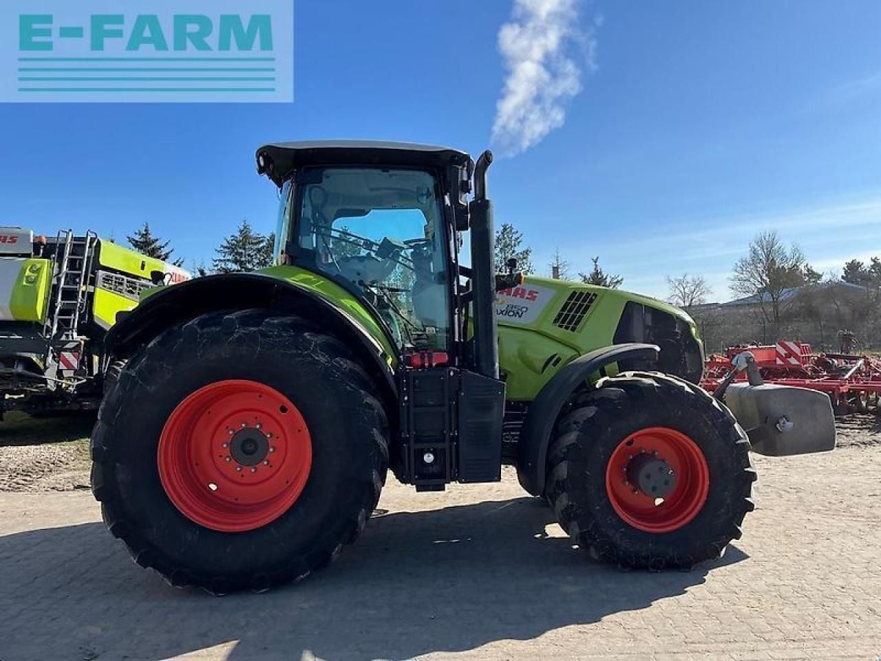 CLAAS axion 850 cebis hexashift - Tractor: foto 4 CLAAS axion 850 cebis hexashift - Tractor: foto 4