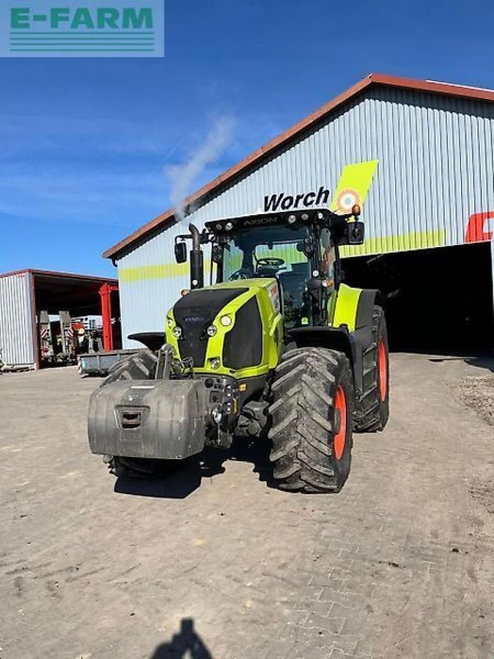 CLAAS axion 850 cebis hexashift - Tractor: foto 1 CLAAS axion 850 cebis hexashift - Tractor: foto 1