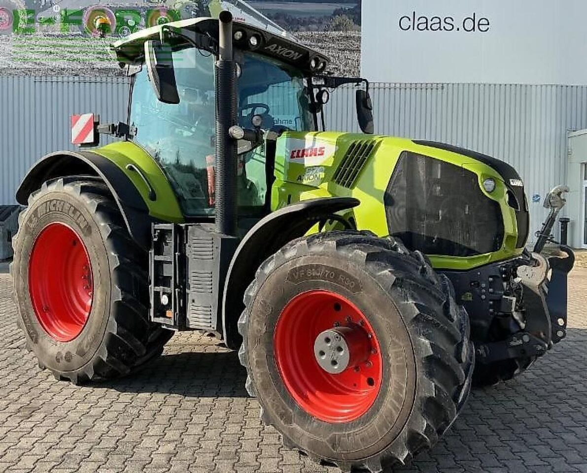 CLAAS axion 870 - Tractor: foto 2 CLAAS axion 870 - Tractor: foto 2