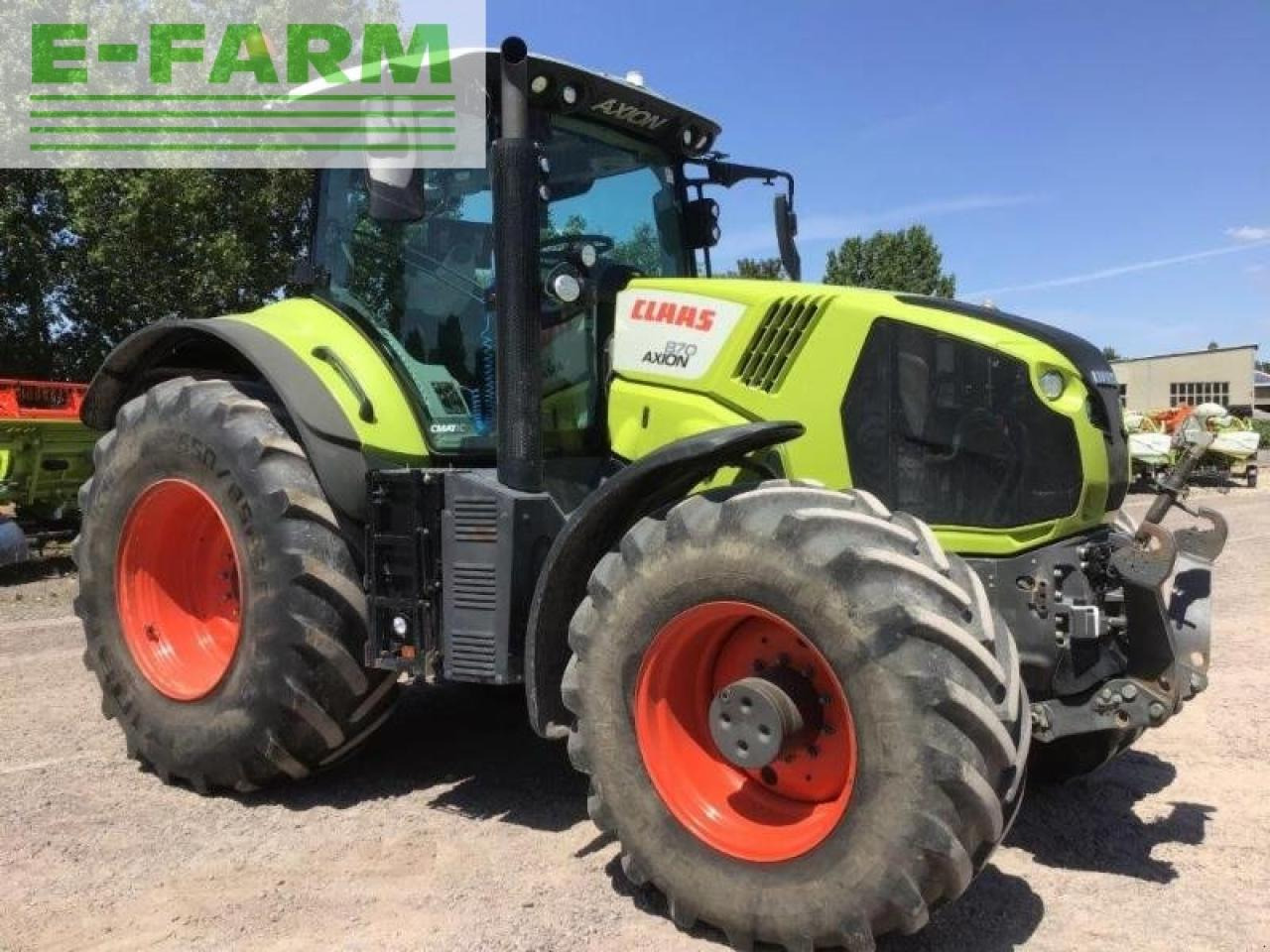 CLAAS axion 870 cmatic CMATIC - Tractor: foto 3 CLAAS axion 870 cmatic CMATIC - Tractor: foto 3