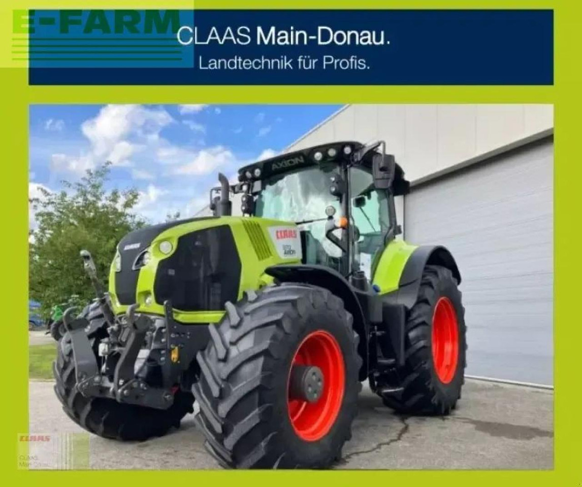 CLAAS axion 870 cmatic gps rtk CMATIC - Tractor: foto 1 CLAAS axion 870 cmatic gps rtk CMATIC - Tractor: foto 1
