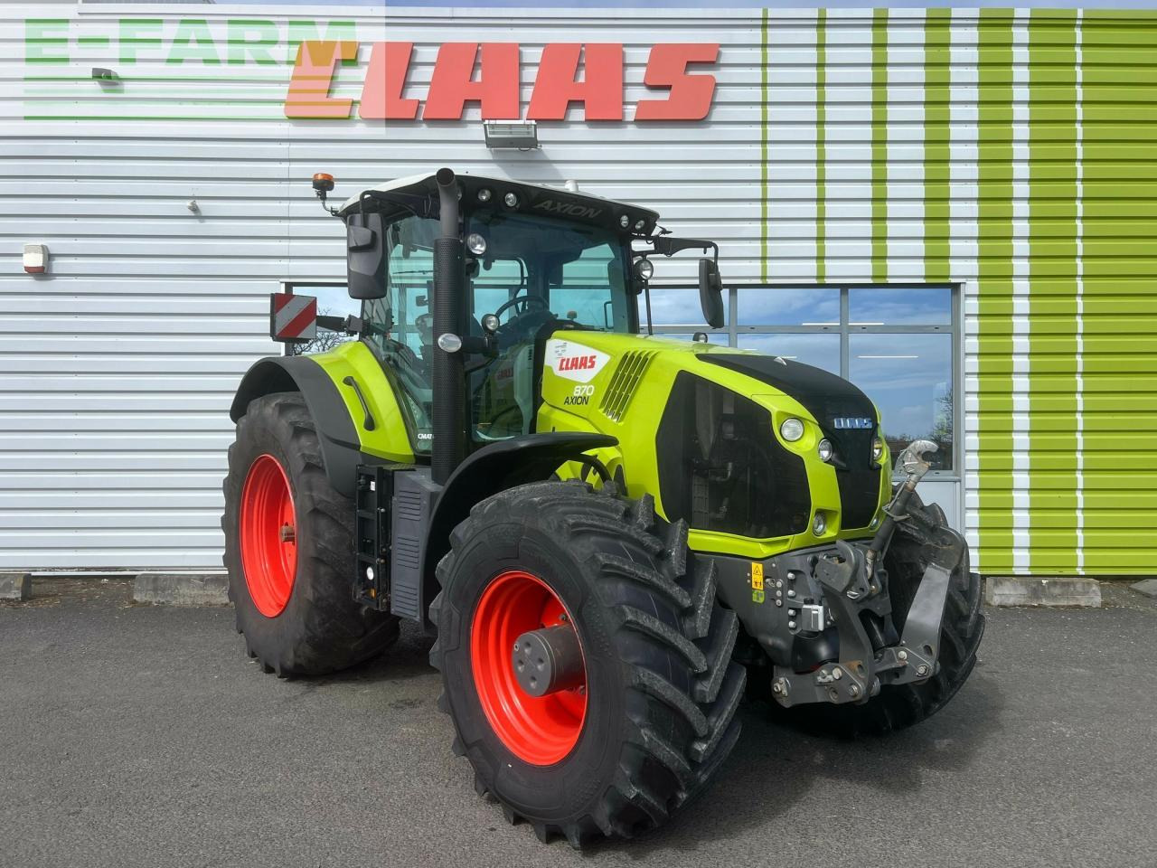 CLAAS axion 870 cmatic s5 sur mesure CMATIC - Tractor: foto 1 CLAAS axion 870 cmatic s5 sur mesure CMATIC - Tractor: foto 1