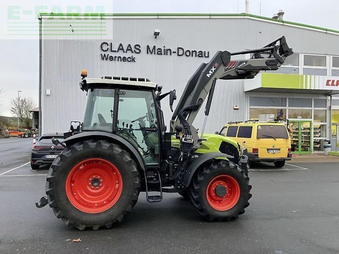CLAAS axos 240 advanced mit fl u506 - Tractor: foto 3 CLAAS axos 240 advanced mit fl u506 - Tractor: foto 3