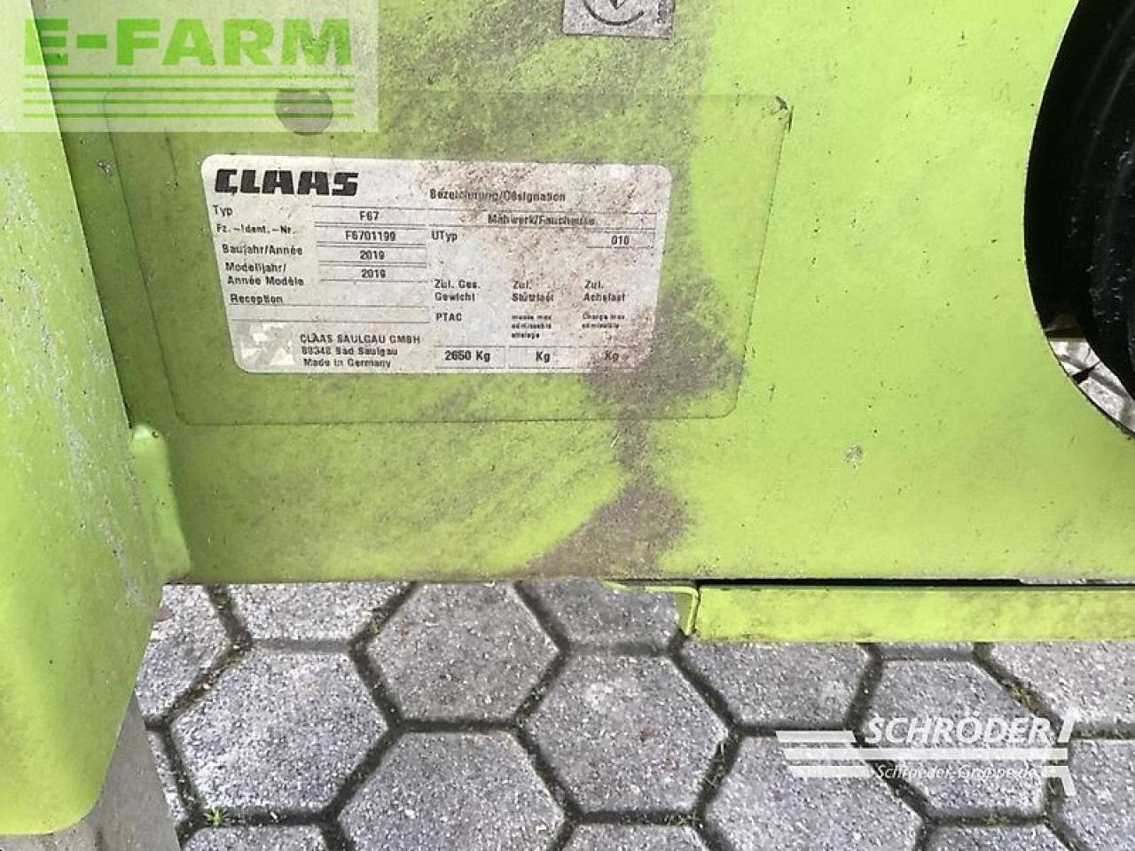 CLAAS disco 1100 c + disco 3600 fc - Segadora: foto 3 CLAAS disco 1100 c + disco 3600 fc - Segadora: foto 3