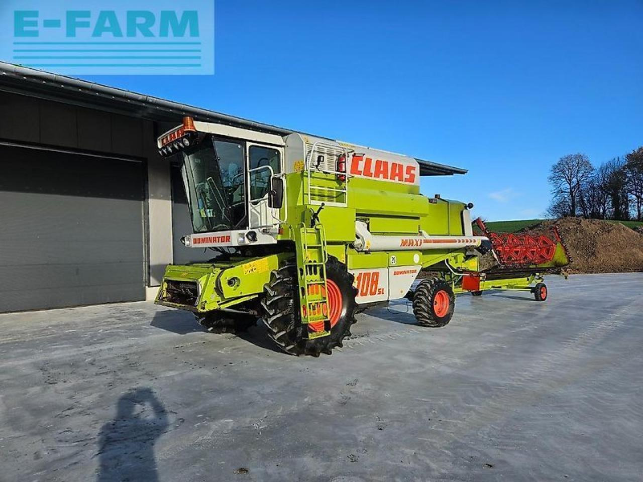 CLAAS dominator 108 sl maxi "gepflegte maschine" - Cosechadora de granos: foto 1 CLAAS dominator 108 sl maxi "gepflegte maschine" - Cosechadora de granos: foto 1