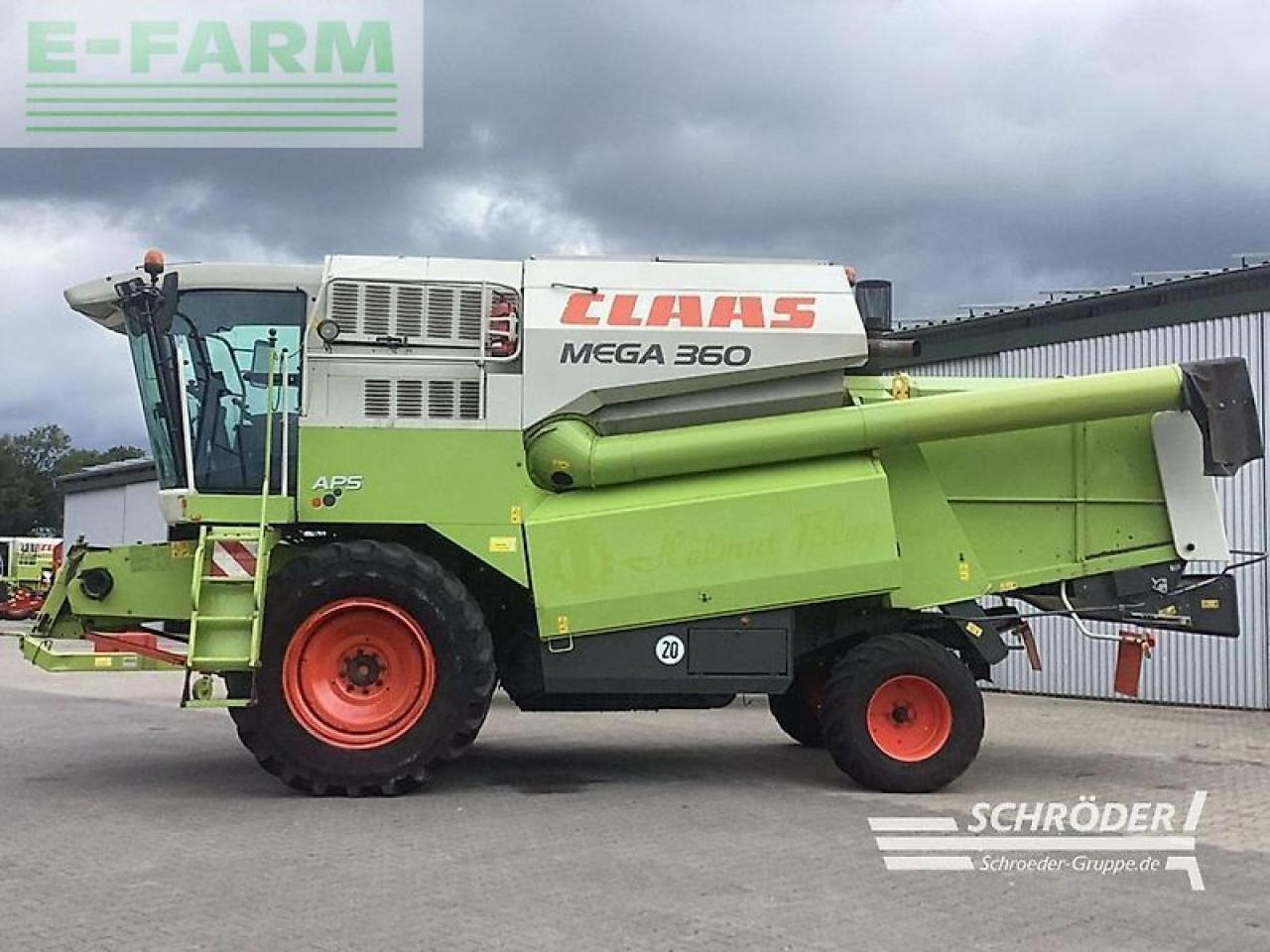 CLAAS dominator 360 mega + c 600 schneidwerk - Cosechadora de granos: foto 2 CLAAS dominator 360 mega + c 600 schneidwerk - Cosechadora de granos: foto 2