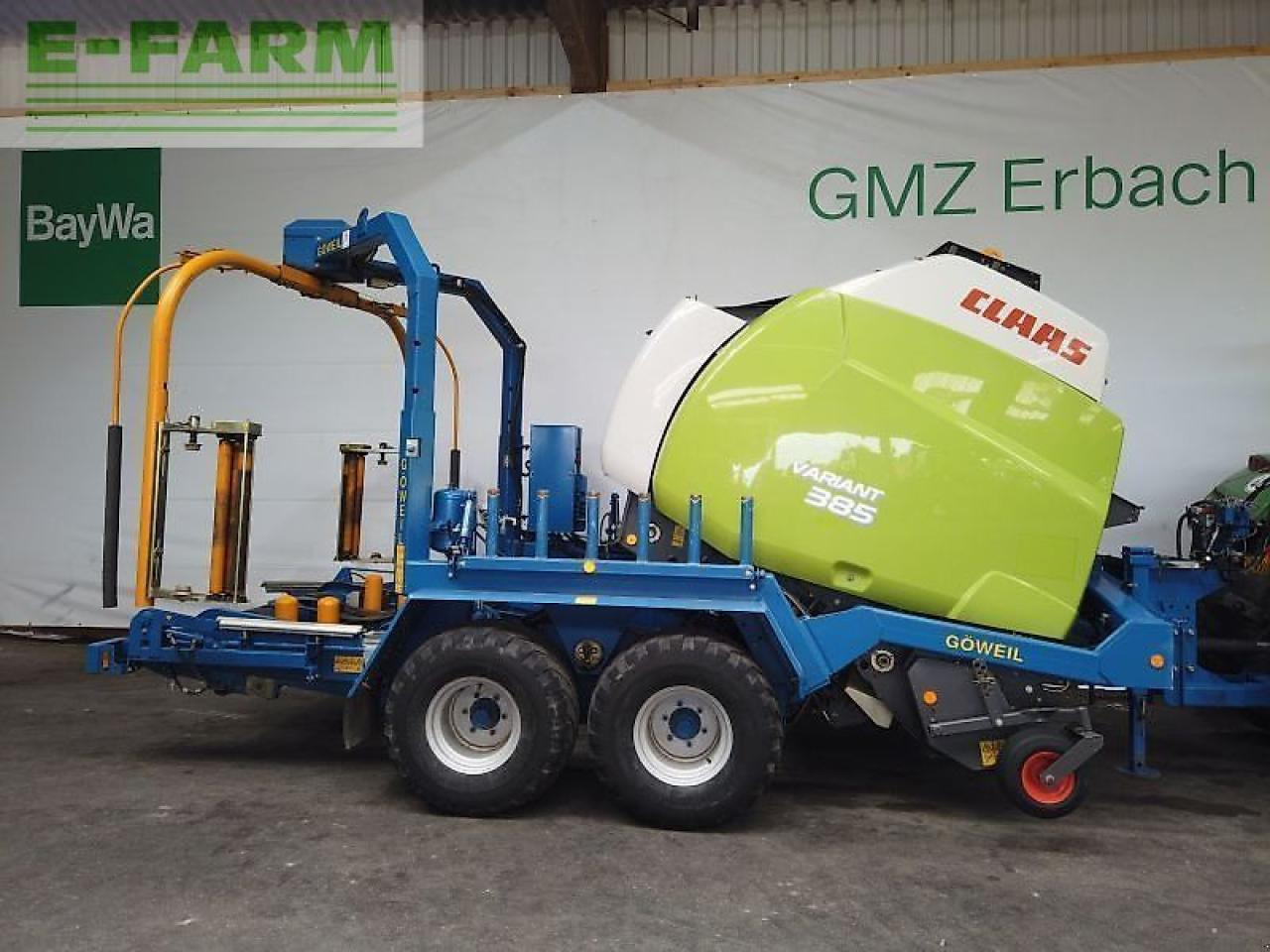 CLAAS gebr. rbp variant 385 - Empacadora de pacas cuadradas: foto 1 CLAAS gebr. rbp variant 385 - Empacadora de pacas cuadradas: foto 1