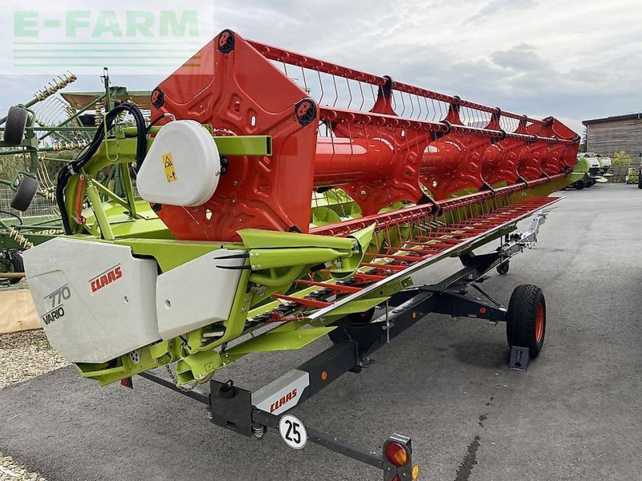 CLAAS getreideschneidwerk v 770 - Cabezal de grano: foto 5 CLAAS getreideschneidwerk v 770 - Cabezal de grano: foto 5