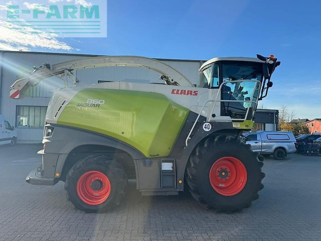 CLAAS jaguar 860 - Cosechadora de forraje: foto 5 CLAAS jaguar 860 - Cosechadora de forraje: foto 5