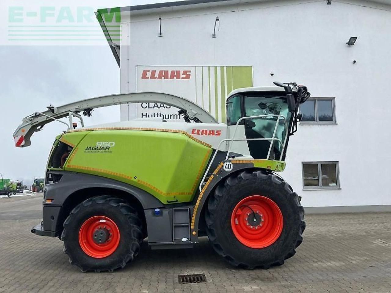 CLAAS jaguar 950 mit pick up - Cosechadora de forraje: foto 1 CLAAS jaguar 950 mit pick up - Cosechadora de forraje: foto 1