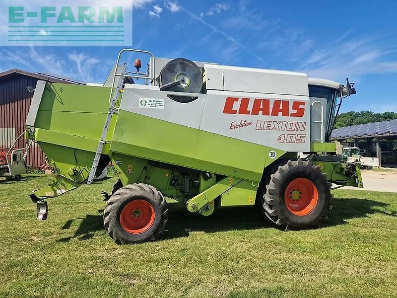 CLAAS lexion 405 - Cosechadora de granos: foto 2 CLAAS lexion 405 - Cosechadora de granos: foto 2