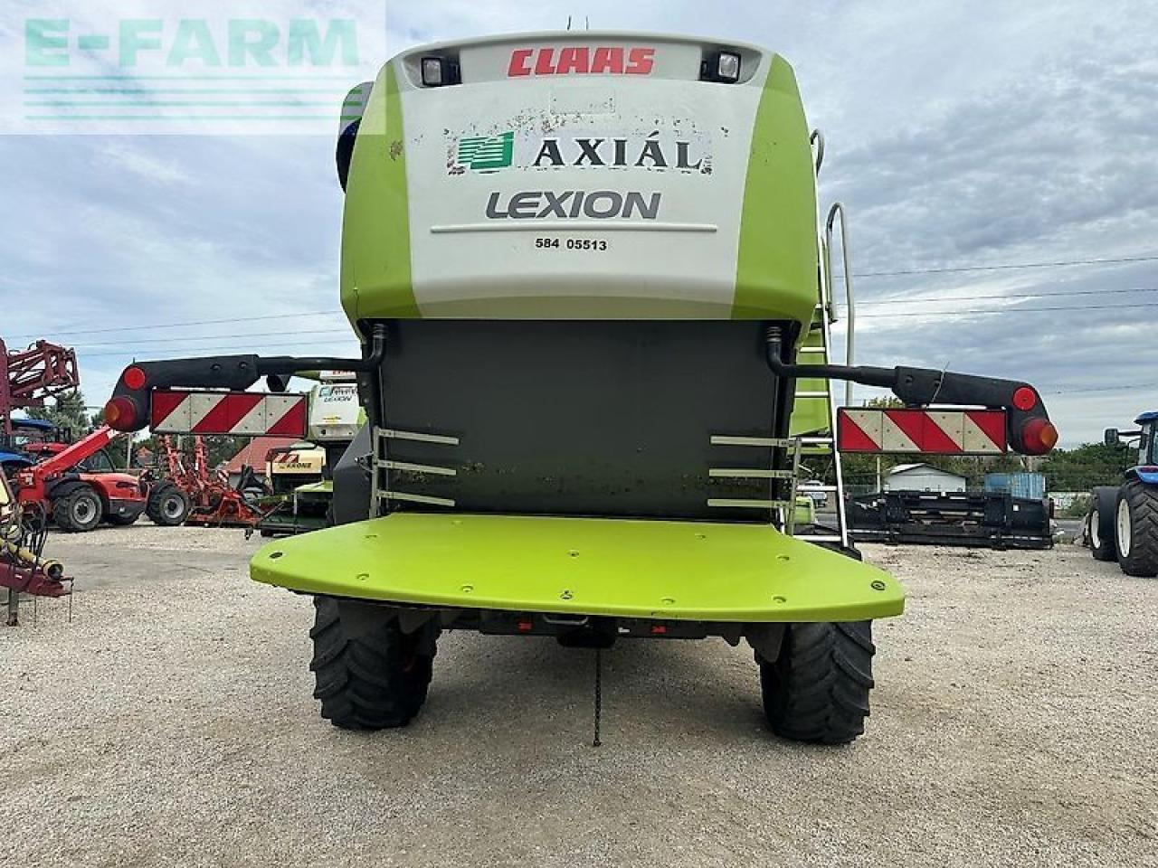 Cosechadora de granos CLAAS lexion 550: foto 6