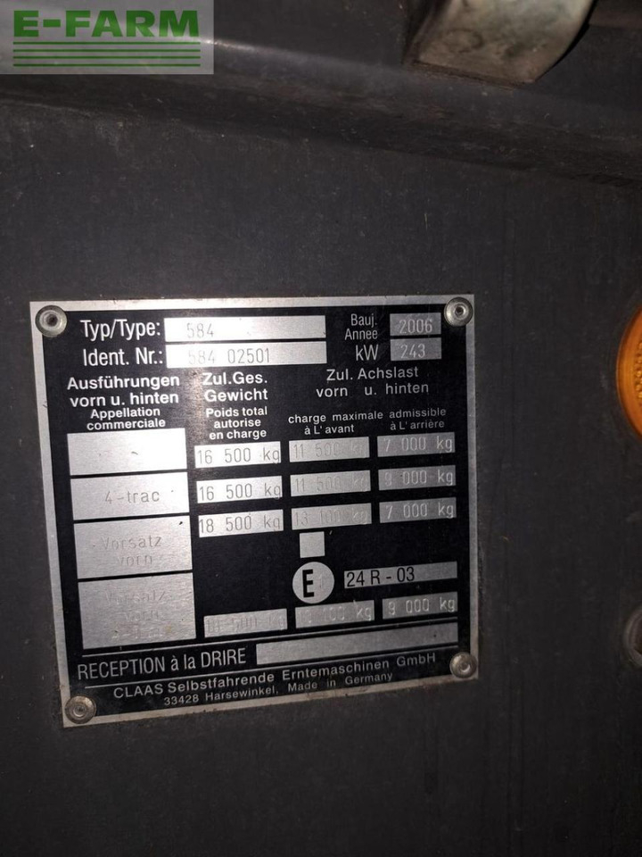 CLAAS lexion 550 - Cosechadora de granos: foto 3 CLAAS lexion 550 - Cosechadora de granos: foto 3