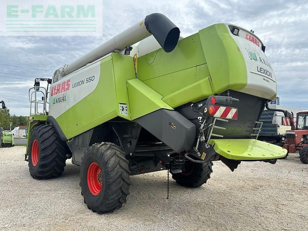 Cosechadora de granos CLAAS lexion 550: foto 7