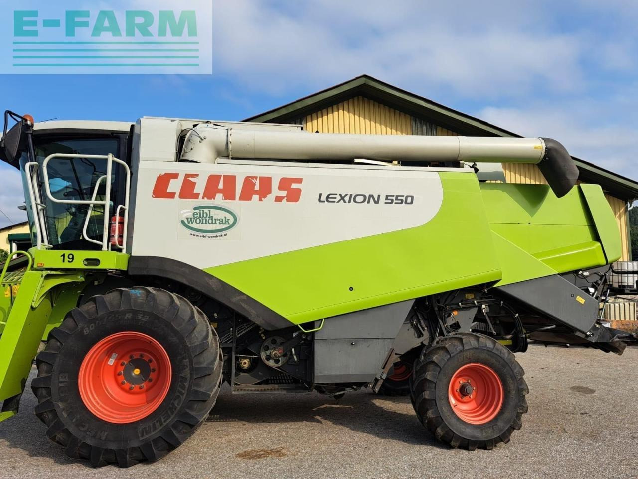 CLAAS lexion 550 - Cosechadora de granos: foto 5 CLAAS lexion 550 - Cosechadora de granos: foto 5