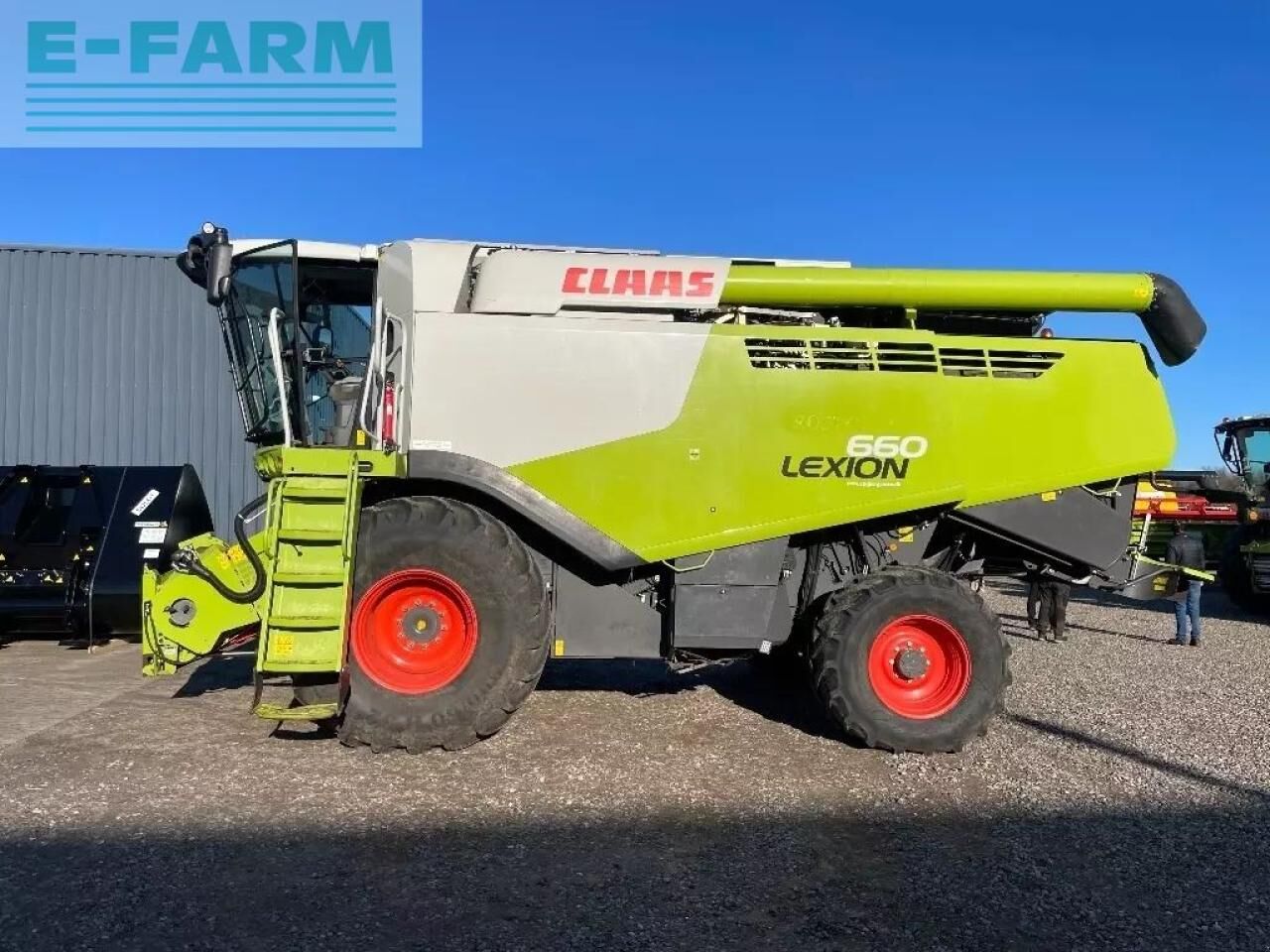 CLAAS lexion 660 - Cosechadora de granos: foto 1 CLAAS lexion 660 - Cosechadora de granos: foto 1