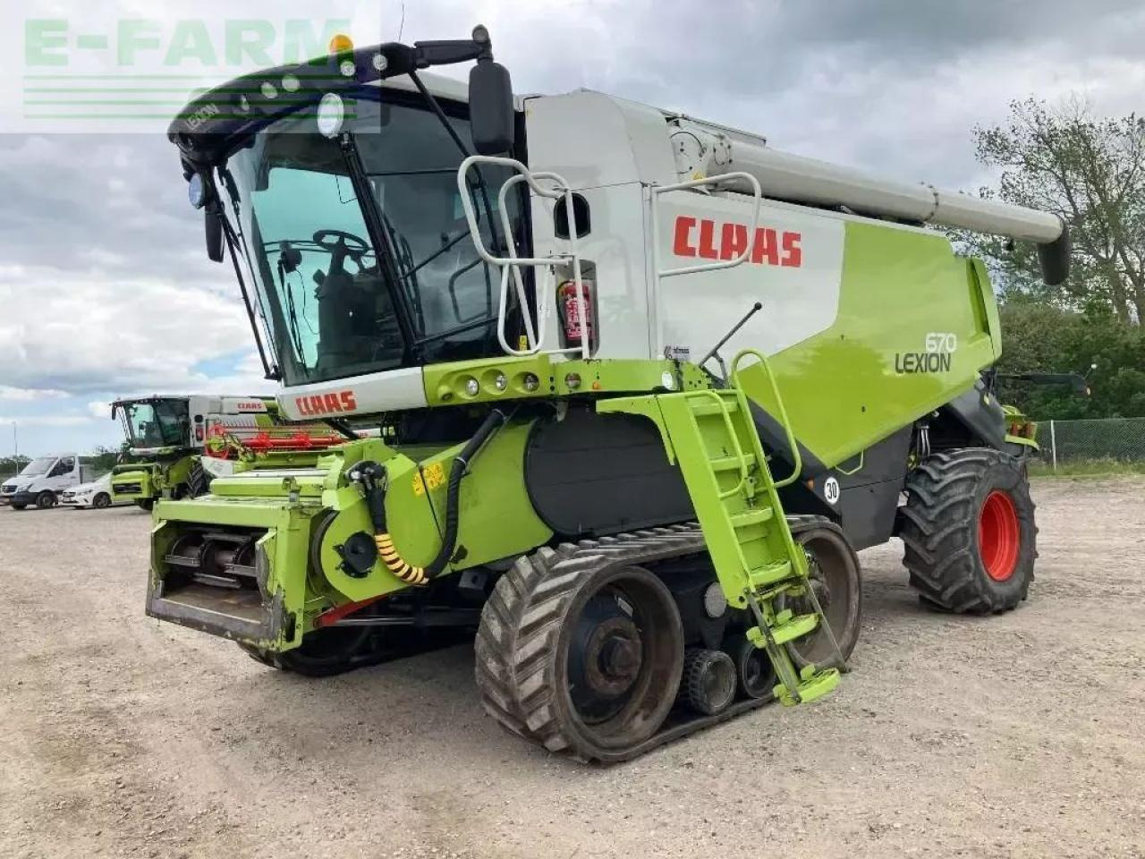 Cosechadora de granos CLAAS lexion 670 tt: foto 7