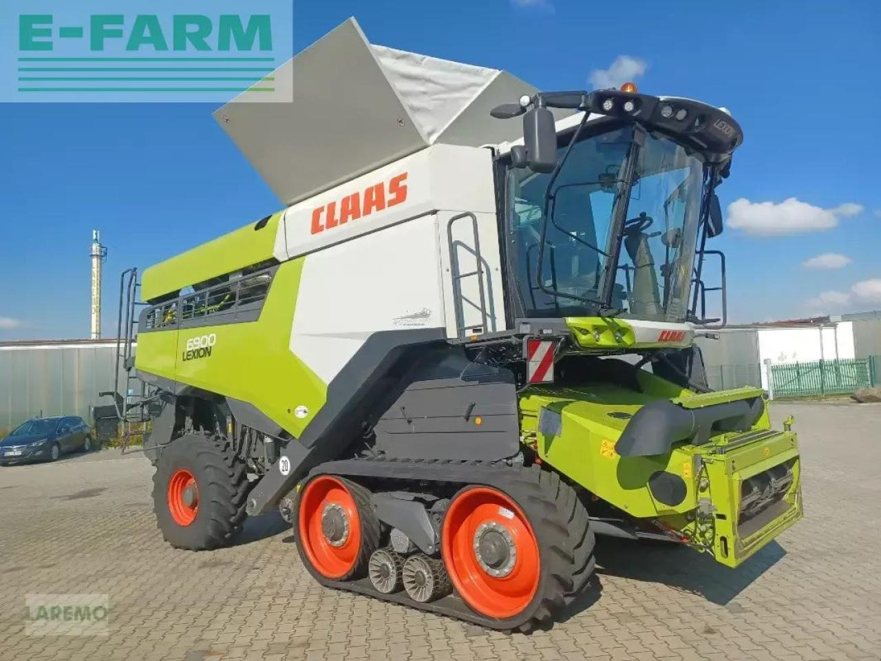 CLAAS lexion 6900 tt terra trac + v 930 - Cosechadora de granos: foto 1 CLAAS lexion 6900 tt terra trac + v 930 - Cosechadora de granos: foto 1
