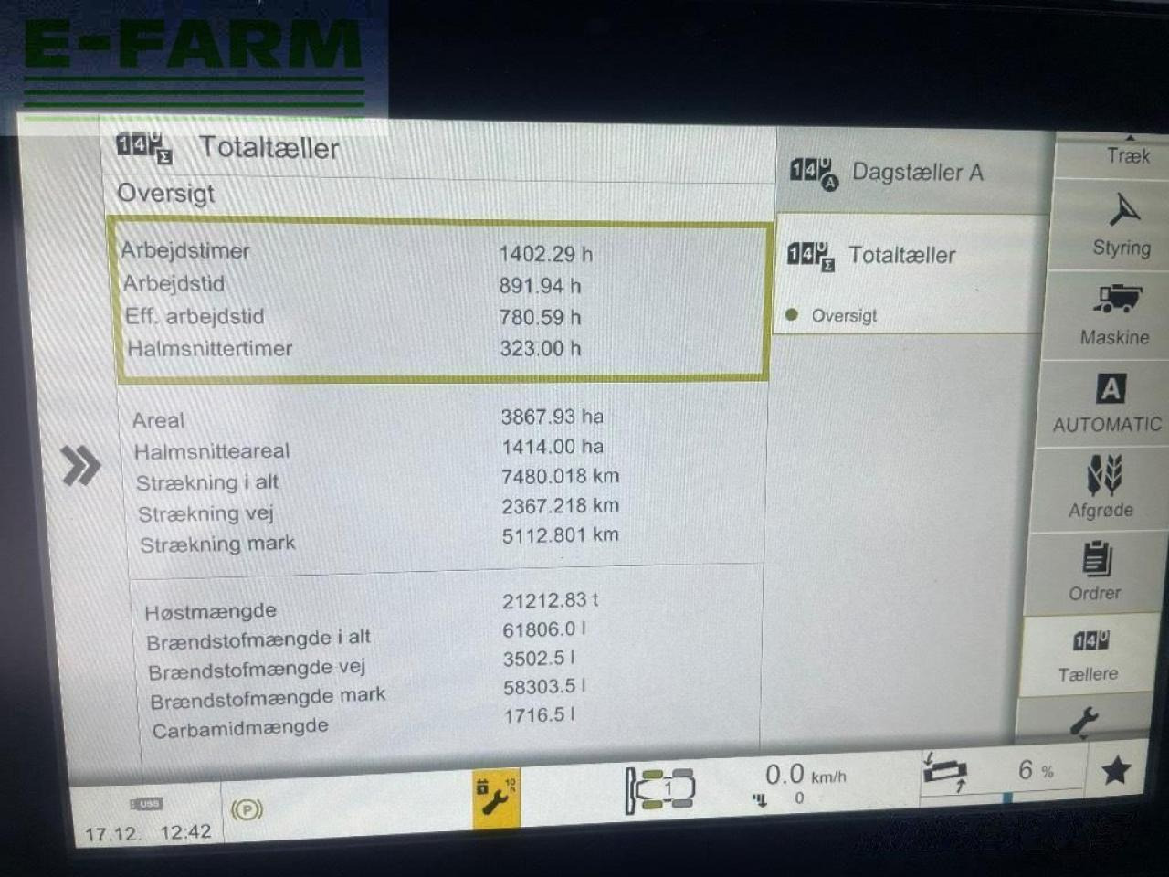 Cosechadora de granos CLAAS lexion 8700 terra trac: foto 10
