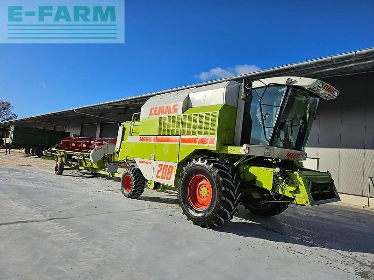 CLAAS mega 208 "gepflegte maschine" inzahlungnahme möglich - Cosechadora de granos: foto 5 CLAAS mega 208 "gepflegte maschine" inzahlungnahme möglich - Cosechadora de granos: foto 5