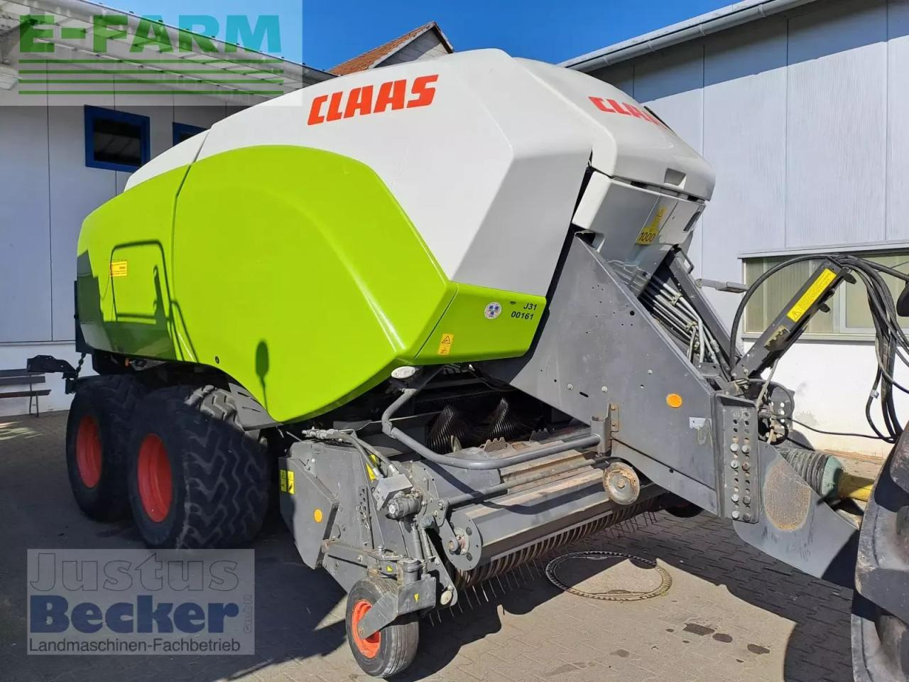 CLAAS quadrant 5200 fc - Empacadora de pacas cuadradas: foto 4 CLAAS quadrant 5200 fc - Empacadora de pacas cuadradas: foto 4