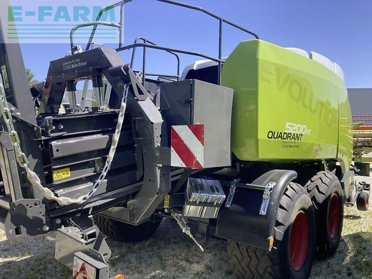 CLAAS quadrant 5200 fc mit waage - Empacadora de pacas cuadradas: foto 3 CLAAS quadrant 5200 fc mit waage - Empacadora de pacas cuadradas: foto 3