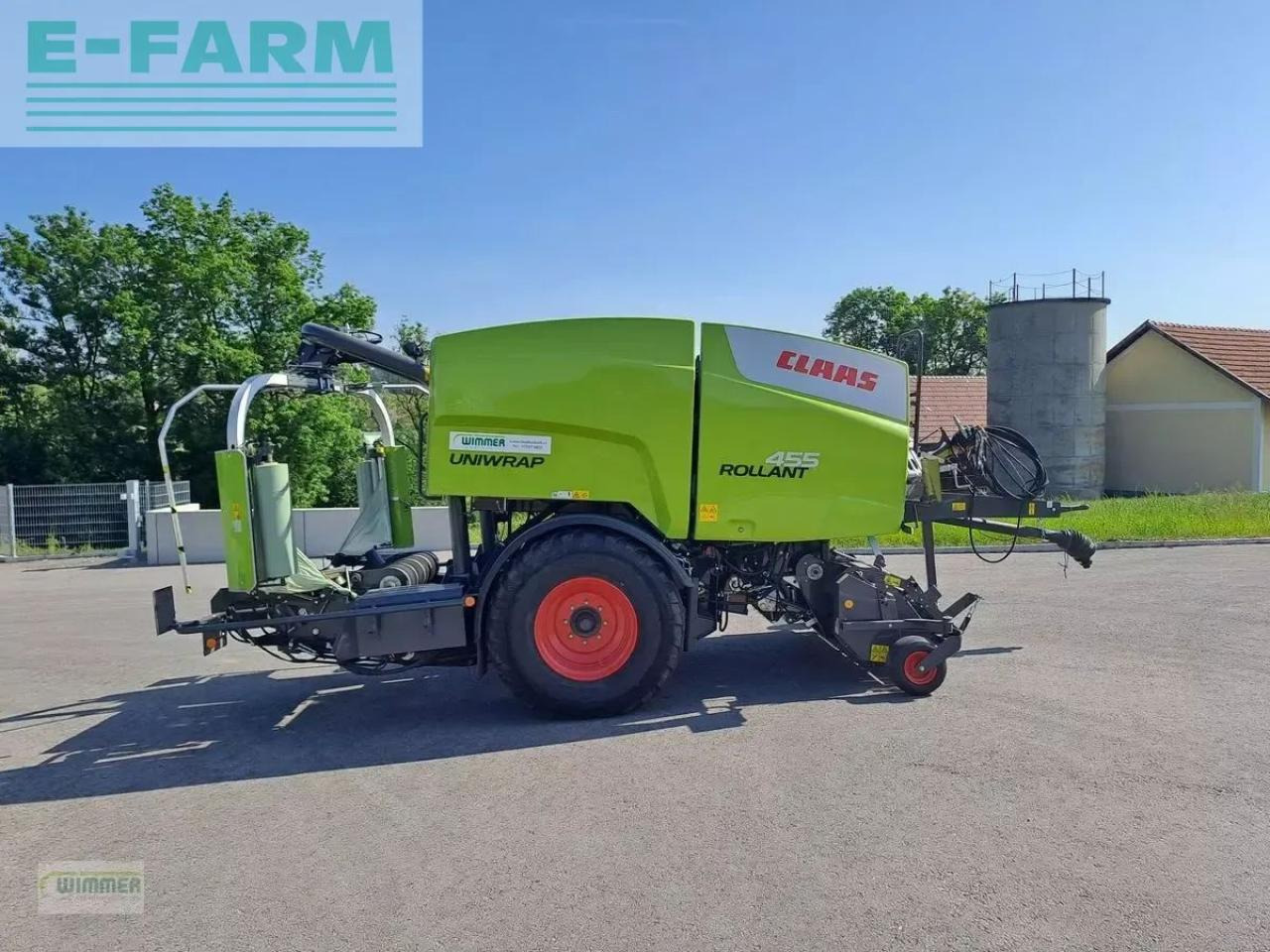 CLAAS rollant 455 rc uniwr - Empacadora de pacas cuadradas: foto 4 CLAAS rollant 455 rc uniwr - Empacadora de pacas cuadradas: foto 4