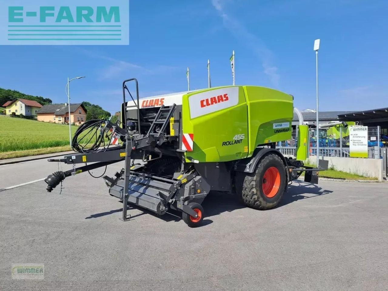 CLAAS rollant 455 rc uniwr - Empacadora de pacas cuadradas: foto 2 CLAAS rollant 455 rc uniwr - Empacadora de pacas cuadradas: foto 2