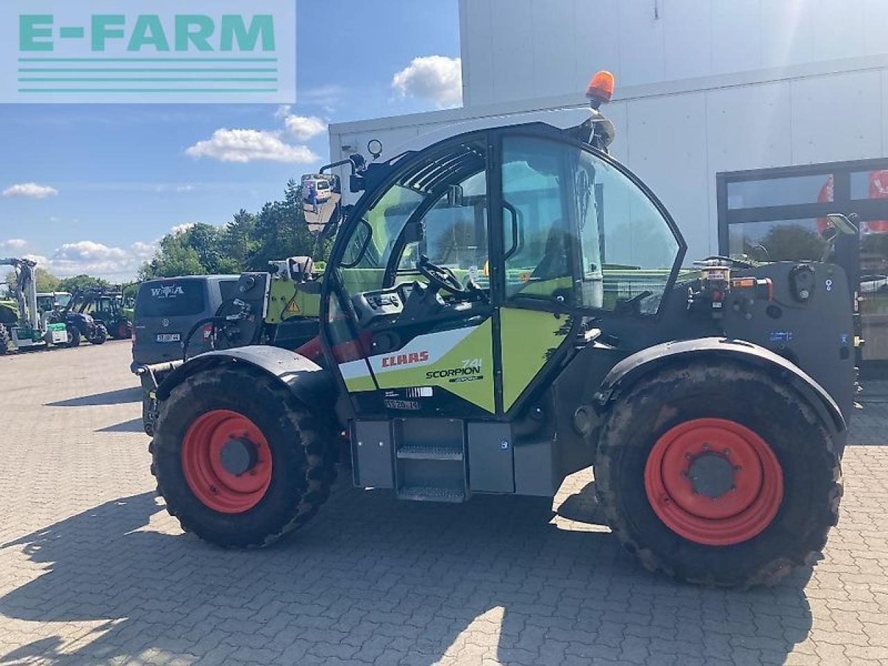 CLAAS scorpion 741 - Manipulador telescópico: foto 3 CLAAS scorpion 741 - Manipulador telescópico: foto 3