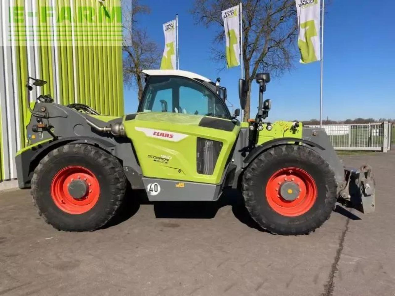 CLAAS scorpion 960 vp stage v - Manipulador telescópico: foto 4 CLAAS scorpion 960 vp stage v - Manipulador telescópico: foto 4