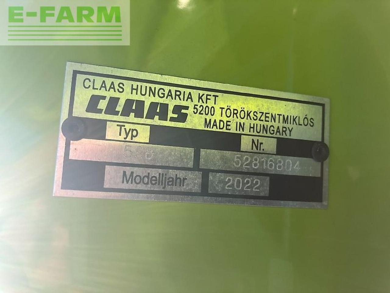 Cosechadora de granos CLAAS trion 660: foto 13