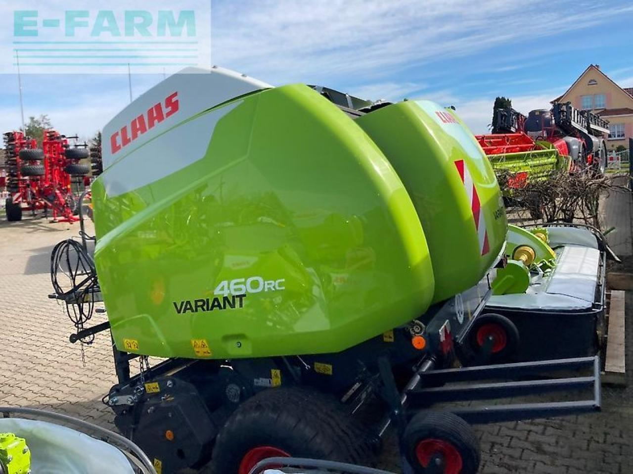 CLAAS variant 460 rc pro - variable rundballenpresse - Empacadora de pacas cuadradas: foto 2 CLAAS variant 460 rc pro - variable rundballenpresse - Empacadora de pacas cuadradas: foto 2