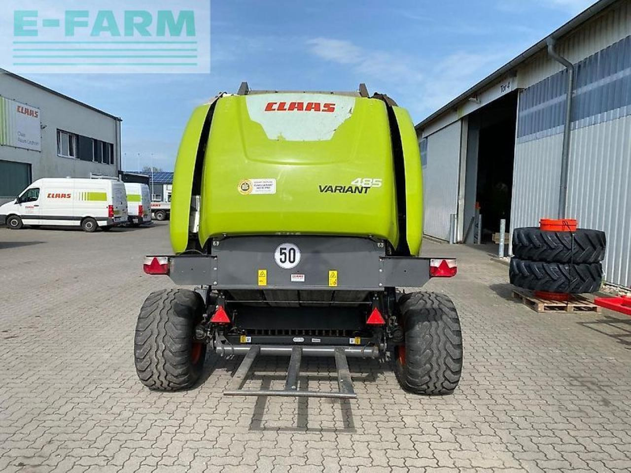 CLAAS variant 485 rc - Empacadora de pacas cuadradas: foto 3 CLAAS variant 485 rc - Empacadora de pacas cuadradas: foto 3