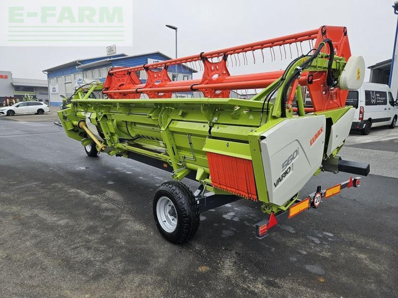 CLAAS vario 560 + rapstrenner + transportwagen - Cabezal de grano: foto 4 CLAAS vario 560 + rapstrenner + transportwagen - Cabezal de grano: foto 4