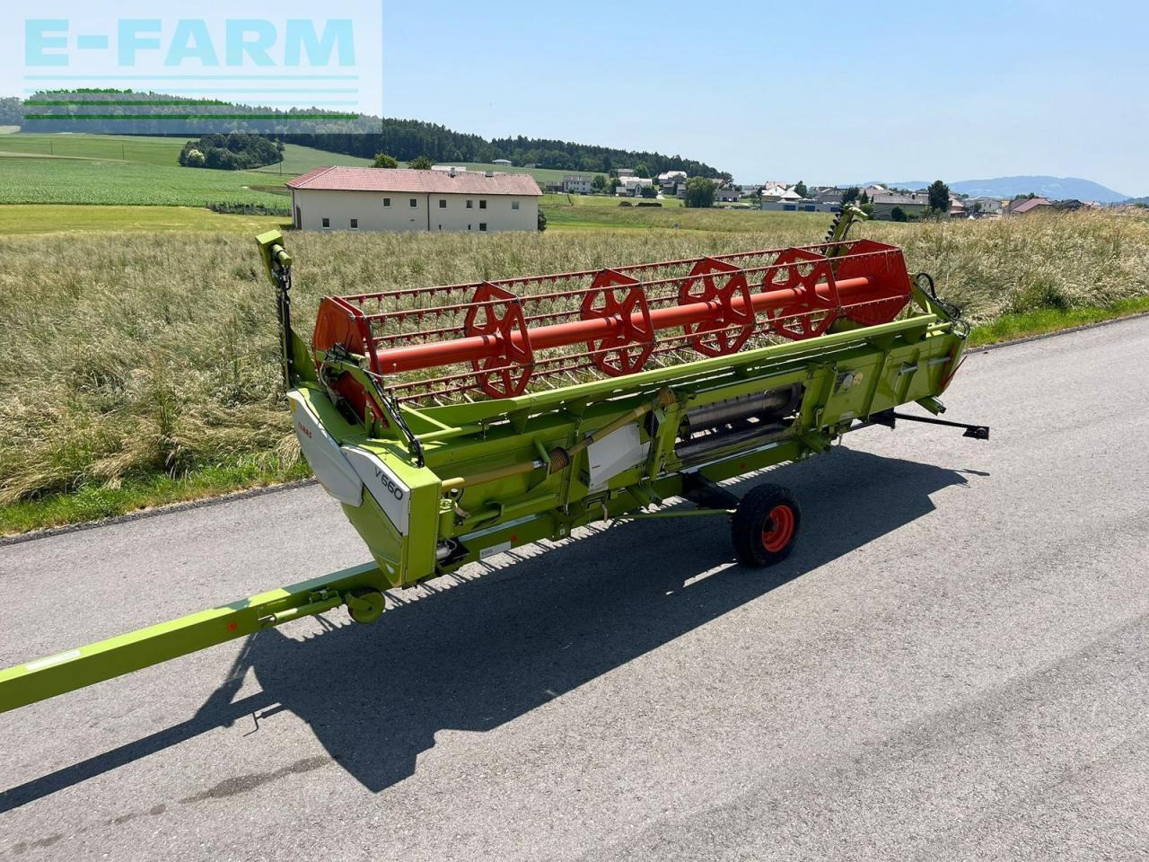 CLAAS vario 660 inkl. rapstrennmesser links/rechts - Cabezal de grano: foto 1 CLAAS vario 660 inkl. rapstrennmesser links/rechts - Cabezal de grano: foto 1
