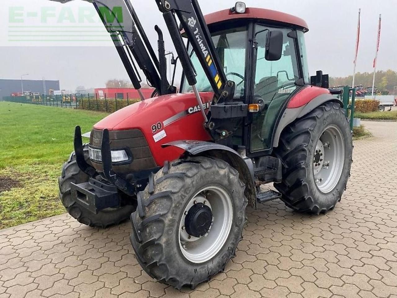 Case-IH jx 90 mit trima frontlader - Tractor: foto 2 Case-IH jx 90 mit trima frontlader - Tractor: foto 2