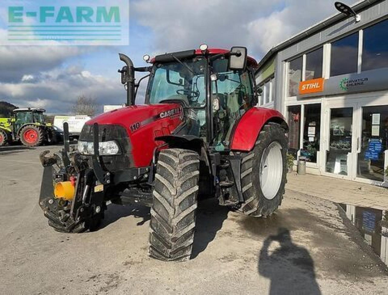 Case-IH maxxum 110 niedrigdach mit fronthydraulik und za - Tractor: foto 1 Case-IH maxxum 110 niedrigdach mit fronthydraulik und za - Tractor: foto 1