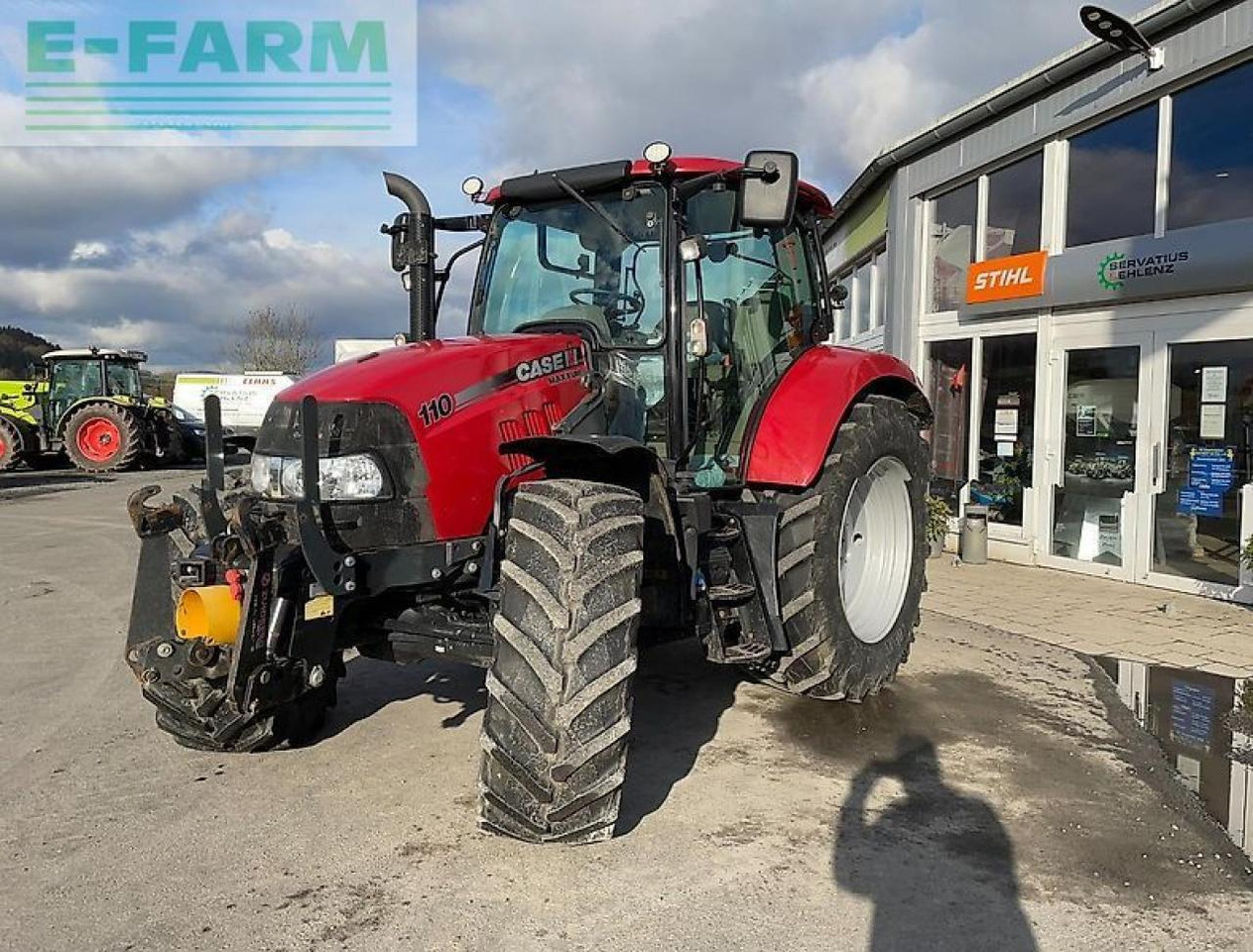 Case-IH maxxum 110 niedrigdach mit fronthydraulik und zapfwelle - Tractor: foto 1 Case-IH maxxum 110 niedrigdach mit fronthydraulik und zapfwelle - Tractor: foto 1