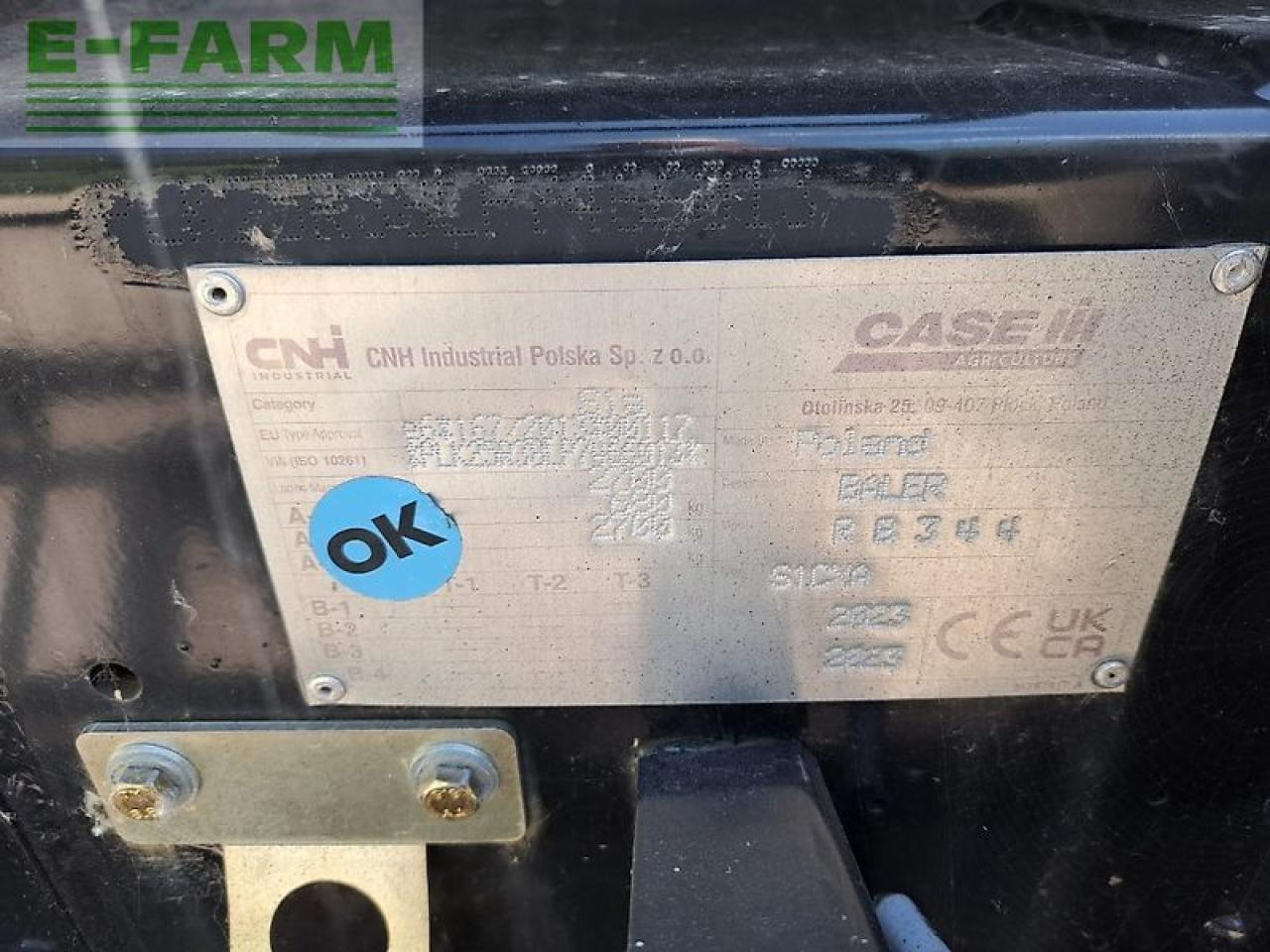 Case-IH rb344 rotor cutter - Empacadora de pacas cuadradas: foto 5 Case-IH rb344 rotor cutter - Empacadora de pacas cuadradas: foto 5