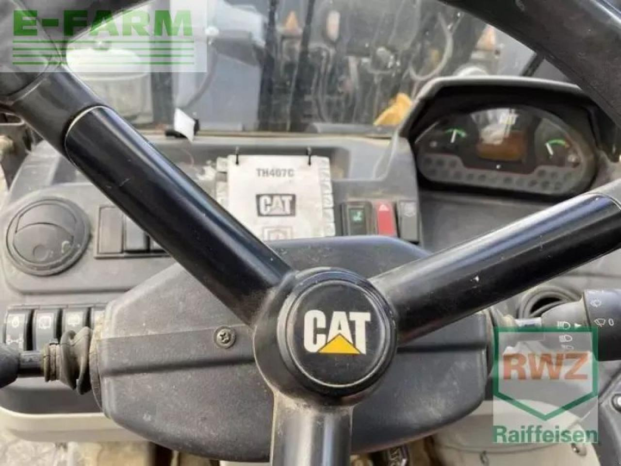 Miniexcavadora Caterpillar th 407c kompaktlad: foto 9