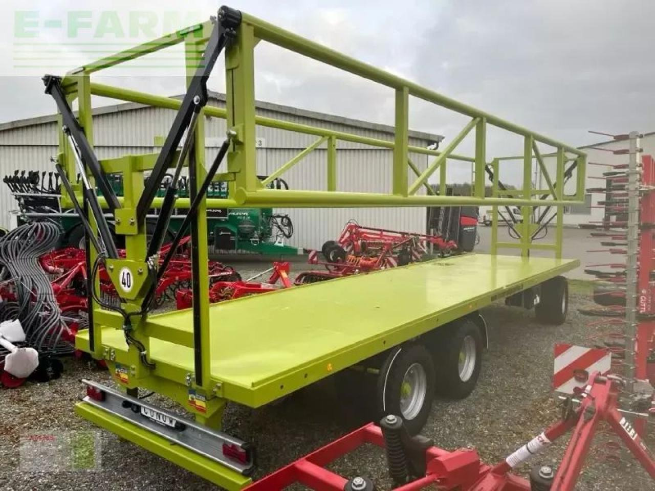 Conow btw v 9 - Remolque plataforma agrícola: foto 3 Conow btw v 9 - Remolque plataforma agrícola: foto 3