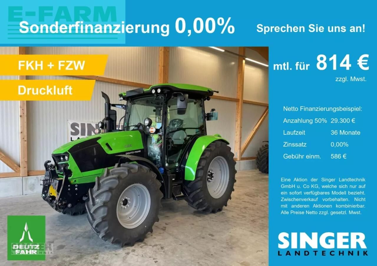 Deutz-Fahr 5105 gs - fkh fzw ehr dl - Tractor: foto 1 Deutz-Fahr 5105 gs - fkh fzw ehr dl - Tractor: foto 1