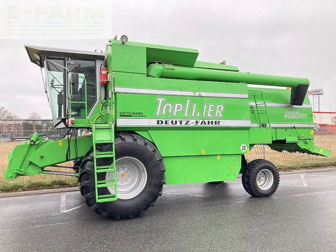 Deutz-Fahr topliner 4080hts - Cosechadora de granos: foto 1 Deutz-Fahr topliner 4080hts - Cosechadora de granos: foto 1