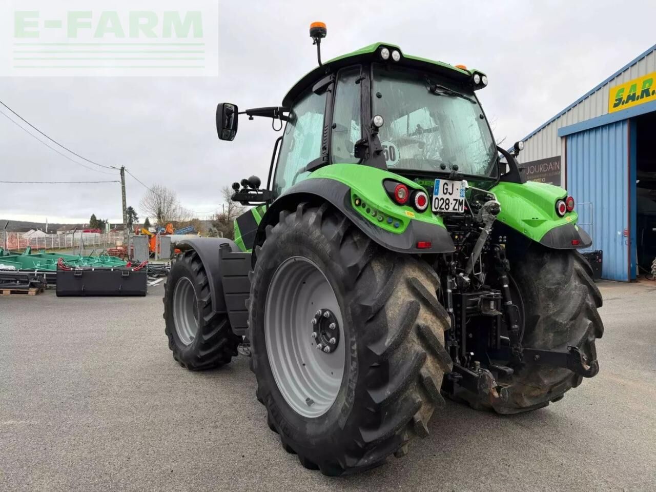 Deutz-Fahr tracteur agricole 6185ttv deutz-fahr - Tractor: foto 4 Deutz-Fahr tracteur agricole 6185ttv deutz-fahr - Tractor: foto 4
